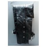Rocky Mountain Hides Genuine Buffalo Leather Chaps, Size Medium, New With Tags