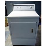 Amana Electric Heavy Duty Dryer, Model # LE8407W2, 43" x 27" x 28", Powers On