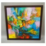 Eduard Grossman (Russian, 1946-2017) Print On Canvas, Framed, 43" W x 43" H