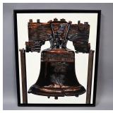 Catherine Colisimo (Canadian, 1966- ) Liberty Bell Oil On Canvas, Framed, 25.5" W x 21.5" H