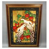 Luis Sottil (Mexican, 1959- ) Gentle Giants Print On Canvas, Framed, 41" W x 54.5" H
