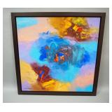 Eduard Grossman (Russian, 1946-2017) Print On Canvas, Framed, 43" W x 43" H