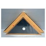 Folded Flag Double Sided Display Case, New In Packaging