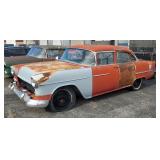1955 Chevrolet Belair Project Car, VIN# C55K028191, Odometer Reads 08969 Miles