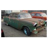 1955 Chevrolet Belair Project Car, VIN# B55K092576, Mileage Showing On Odometer 02900