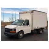 2003 Chevrolet High Cube Express Van, Box Truck, V8, 6.0L, 117,236 Miles, VIN # 1GBHG31U431160578, B