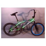 Boys Ozone 500 7 Speed 19" Mountain Bike And Mens Chaos FS-20 19" Freestyle Bike
