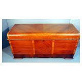 Virginia Maid Waterfall Cedar Chest With Key, 22" x 47" x 19"