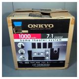 Onkyo 1000 Watt Home Theater System, Model #HT-SR800B, In Original Box
