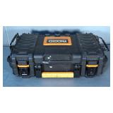Rigid Stackable Toolbox With Assorted Screwdrivers, Nutdrivers, Sockets And More