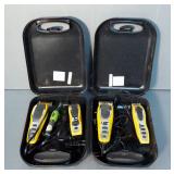 Wahl Hair Trimmers, Qty 2 , And Beard Trimmers, Qty 2, With Carry Cases