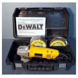 Dewalt Heavy Duty Angle Grinder, Model # DW402, In Carrying Case With Replacement Discs