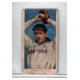 1909-11 T206 Joe Doyle (N.Y., Hands Above Head)