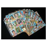 1968 Topps Lot Of 117, Includes Ron Santo HOF, Tony Gonzalez, Dave Wickersham, And More, See Photos