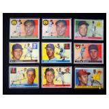1955 Topps Lot Of 40, Includes Ron Jackson Ed Bailey, Dick Hall, And More, See Photos