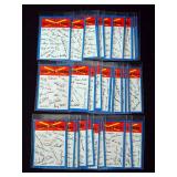 1973 Topps Team Checklists, Qty 30, See Photos