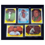 1960 Fleer Baseball Greats Cards, Qty 20, Includes Ed Barrow, Chuck Kline, Chief Bender, And More, S