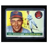 1955 Topps Hal Newhouser HOF #24 (3), And 1956 Topps Bob Lemon HOF #255 (2)