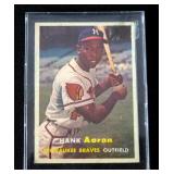1957 Topps Hank Aaron HOF #20