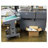 Duplo DC-646 Slitter/Cutter/Creaser W/ Input Paper Size 8.26" x 8.26" To 14.56" x 27.37" And Duplo S