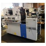 Ryobi Offset Printing Press, Model 3302M, With Varn Kompac 2 Automatic Dampener, Model RYB332