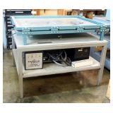 Teaneck Graphics Fast Draw Vacuum System Vacuum Frame, 48" x 38", Olec Corp. Olite AL 53 5K Light So