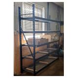 Heavy Duty Powder Coated Steel Storage Shelving, 90" x 90" x 24"