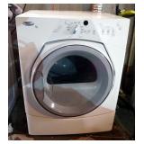 Whirlpool Dual Sport Front Load Dryer, Model WED8300CW2, Powers On, 36" x 27" x 27"