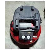 Porter Cable 6 Gallon Pancake Air Compressor, With Air Hose, 150 PSI, Powers On