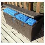Suncast Polyvinyl Storage Chest, 25" x 49.5" x 26"