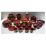 Mar-Crest Daisy Dot Dishware Include Plates, Cups, Serving Bowls, Mixing Bowls, Pitchers, Creamer An