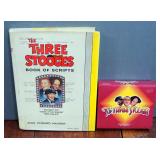 The Three Stooges Book Of Scripts Hardback Book, And The Three Stooges 2005 Desk Calendar