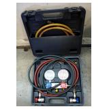 Pittsburgh Automotive A/C Manifold Gauge Set, Model # R-134A, Includes Hoses
