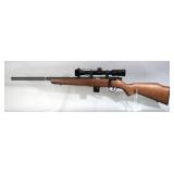 Savage Arms 93R17 .17 HMR Bolt Action Rifle SN# 2286624, Left Handed, With Simmons 3-9x32 22 Mag Sco