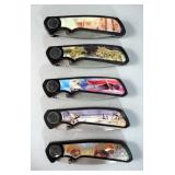 Frost 2.5" Folding Knives, Qty 5