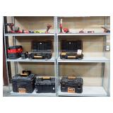 Power Tool, Hand Tool, And Tool Box Assortment, Many For HVAC, Electrical, And Plumbing, See Descrip