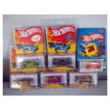 Hot Wheels Diecast Assortment, Including 66 Ford Fairlane GT, Landlord, Ramp Truck, 57 Chevy, And Mo