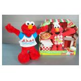 Sing And Dance E.L.M.O. YMCA Elmo And Singing Pizza Elmo In Original Box, Both Power On