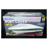 Harbor Master Reflective Polyester Boat Cover, Model A, Fits 14