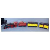 McCormick Decanters, Including Commemorative Edition Locomotive, Central Pacific Passenger Car, Mail