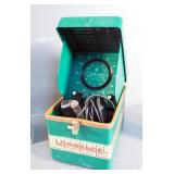 Lowrance Fish Lo-K-Tor, Model LFP-300D, Ice Blue Aqua Velva Aftershave Fishing Reel Decanter, Southe