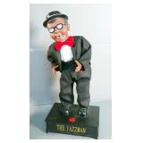 The Cookie Cop 10.5" Battery Operated Cookie Jar, And Battery Operated 2001 The Jazzman Animated Fig
