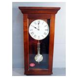 Howard Miller Westminster Chime And Hour Strike Battery Operated Wall Mount Clock, Model 625-555
