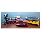 McCormick Decanters, Including Commemorative Edition Locomotive, Central Pacific Passenger Car, & Ju