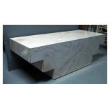 Laminate Architectural Coffee Table, 15" x 46" x 18"