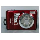 Nikon Cool Pix Digital Camera Model # L20, Battery Operated Qty 3, Kodak Easy Share Battery Operated