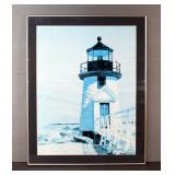 Vintage Style Mele Poster, 25"x 18", C. Adams Framed Matted Under Glass Print Number 186/500, 21" x 