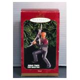 Hallmark Keepsake Star Trek Ornaments Including Sound And Light Transporter Chamber, Worf 7 Of 9, Li