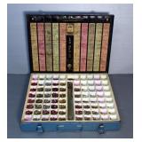 Lab Manufacturing Color Coded Lock Cylinder Pins In Metal Organizing Case, And Blank Keys, Contents 