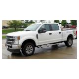 2020 Ford F-250 Crew Cab Pickup Truck, VIN # 1FT7W2B62LED02021, Mileage Showing On Odometer 56545